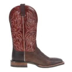 Relentless By Ariat Men's Ariat Relentless Reacher Barrel Brown 13in. Shattered Brick Cowboy Boots -Cheap Western Buck Store 10029620 4