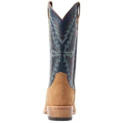 Ariat Mens Futurity Showman Dijon Roughout Navy Top Cutter Toe -Cheap Western Buck Store 10044499 041