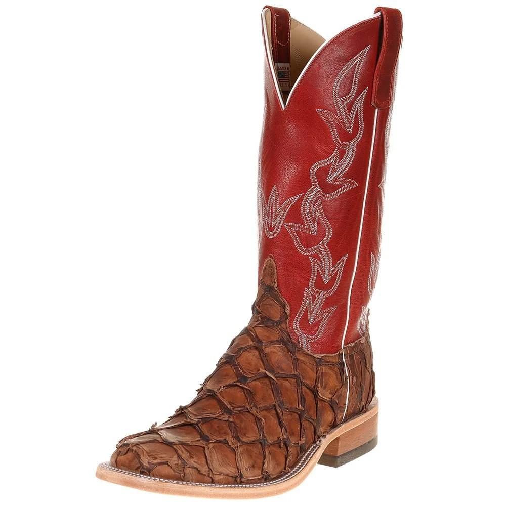 Anderson Bean Men's Cigar Matte Bass 13in. Red Fools Goat Top Cowboy Boot 1 Anderson Bean Men's Cigar Matte Bass 13in. Red Fools Goat Top Cowboy Boot