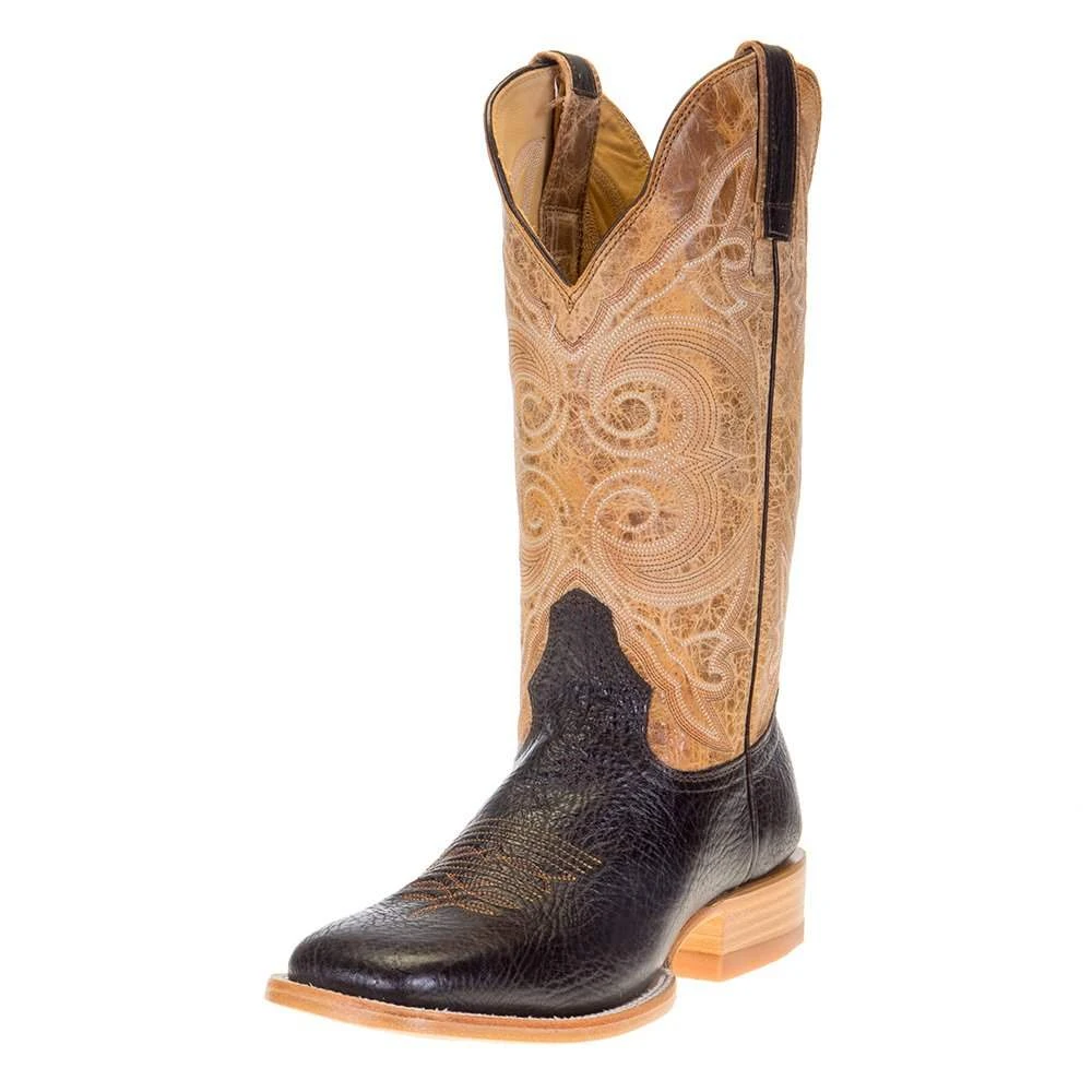 Hondo Enterprises Inc Men's Hondo Chocolate Spanish Shoulder 13in. Tan Oryx Carter Top Boots 1 Hondo Enterprises Inc Men's Hondo Chocolate Spanish Shoulder 13in. Tan Oryx Carter Top Boots