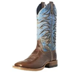 Ariat Men's Ariat Firecatcher Well Brown 13in. Blue Lake Top Square Toe Boots