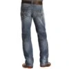 Rock N Roll Cowboy Men's And Double Barrel Light Wash Jeans