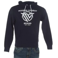 Modern Cowboy Cowboy Navy Hoodie