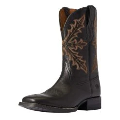Ariat Men's Qualifier Night Sky 11in. Night Black Top Square Toe