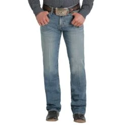 Cinch Men's Ian Slim Medium Wash Jeans -Cheap Western Buck Store 148252 default l 1b01cc35 f346 4def 8eaf a06f2a69c126