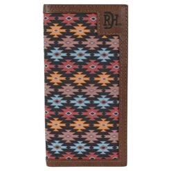 Red Dirt Hat Southwest Canvas Rodeo Wallet
