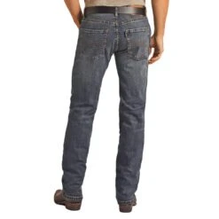 Rock N Roll Cowboy Men's Hooey X Denim Revolver Medium Wash Jean