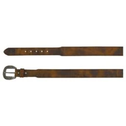 Men's Red Dirt Hat Distressed Leather Belt