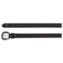 Men's Red Dirt Hat Bison Grain Leather Belt