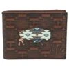 Red Dirt Hat Southwest Buffalo Inlay Bifold Wallet