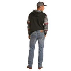 Rock N Roll Cowboy Hooey X Revolver Curved Logo Jeans