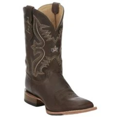 Justin Boots Men's George Strait Dillon 11in.Dark Espresso Western Boot