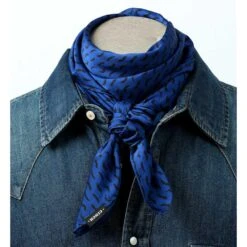 Cinch Men's Mustache Print Wild Rag