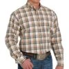 Cinch Men's Plaid Button Down Shirt