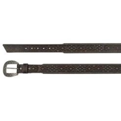 Red Dirt Hat Men's Tapered Belt With Tooling And Studs