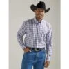 Wrangler Men's George Strait Long Sleeve Button Down