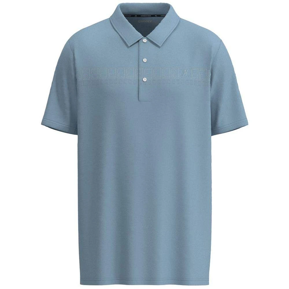 Hooey Mens The Weekender Polo Blue With White Golf Logo Across The Chest 1 Hooey Mens The Weekender Polo Blue With White Golf Logo Across The Chest