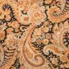 Wyoming Traders Paisley Silk Wild Rag Scarf - Black/Gold