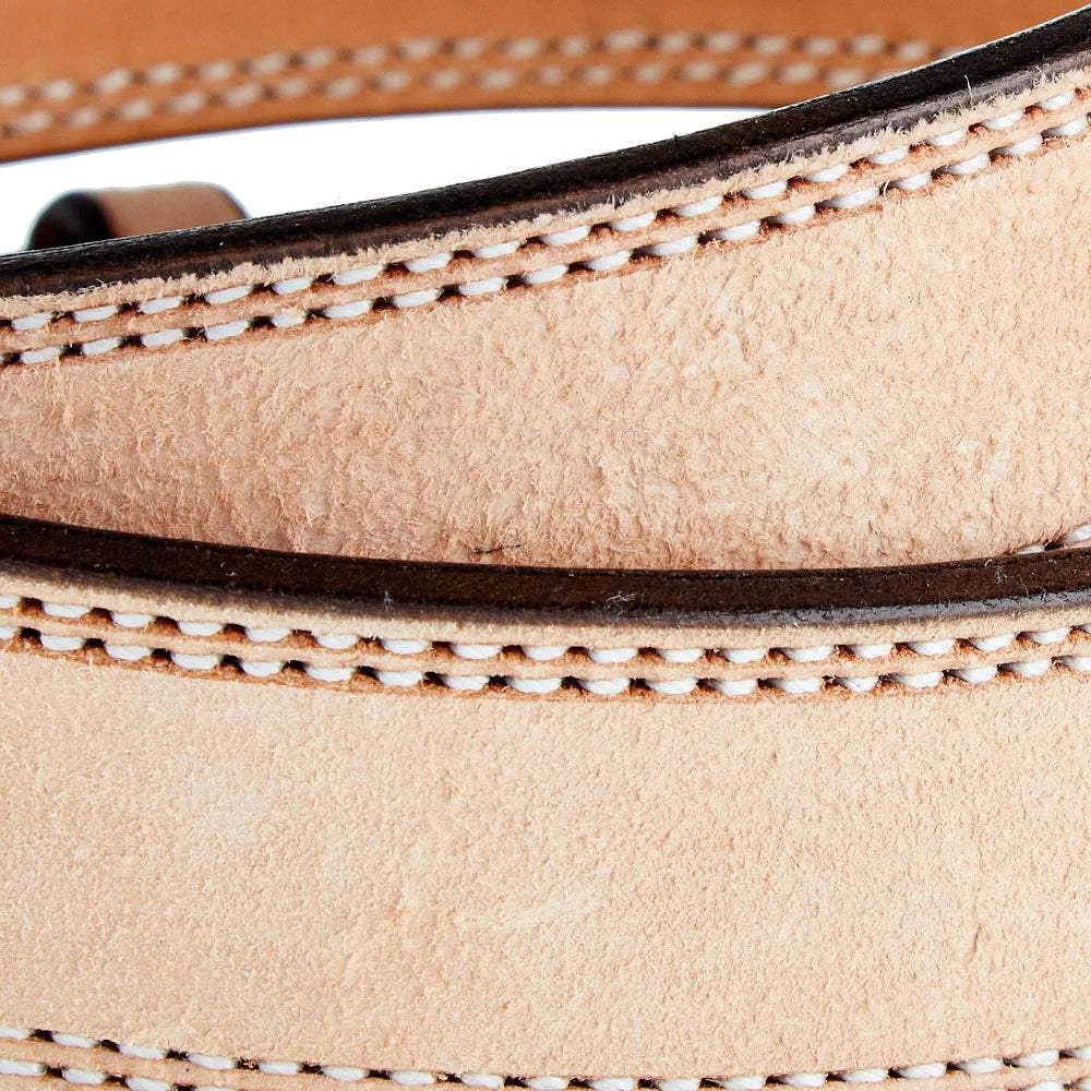 Texas Saddlery Natural Roughout Tapered Belt 2 Texas Saddlery Natural Roughout Tapered Belt - Image 2