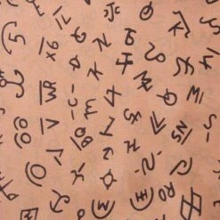 Wyoming Traders Branded Silk Wild Rag Scarf - Tan