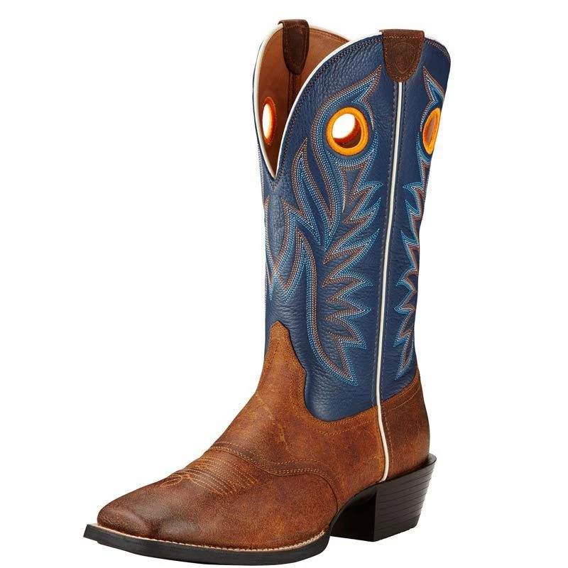Ariat Sport Outrider Pinecone Federal Blue 13in 1 Ariat Sport Outrider Pinecone Federal Blue 13in