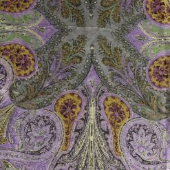 Wyoming Traders Men's Lilac/Lace Charmeuse Silk Wild Rag