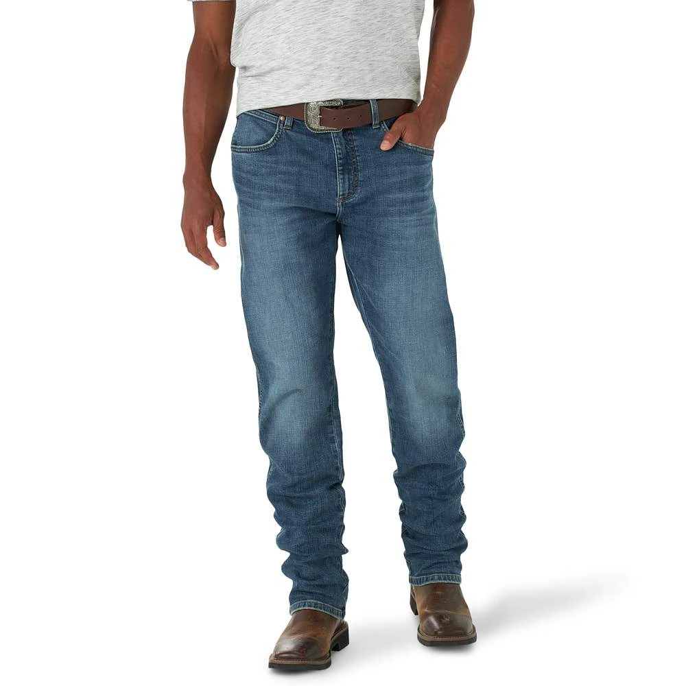 Wrangler Retro Slim Straight Green Jean 2 Wrangler Retro Slim Straight Green Jean - Image 2