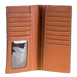 Western Fashion Leather Rodeo Wallet With Lace Detail -Cheap Western Buck Store H 70 1