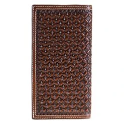 Western Fashion Leather Rodeo Wallet With Lace Detail -Cheap Western Buck Store H 70 2
