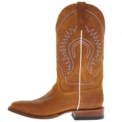 Horsepower Men`s Hans Cognac 13in. Cognac Top Square Toe Boot -Cheap Western Buck Store HP1853 03