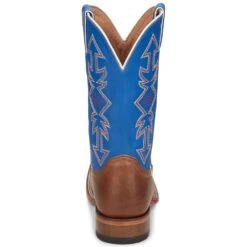 Justin Boots Men's Punchy Dayne Buckskin Tan Justin Cowboy Boots -Cheap Western Buck Store JP2502 5