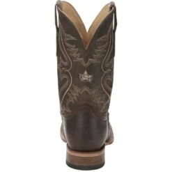 Justin Boots Men's George Strait Dillon 11in.Dark Espresso Western Boot -Cheap Western Buck Store JST 001 GR8016 04