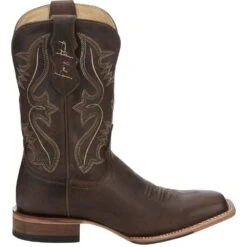 Justin Boots Men's George Strait Dillon 11in.Dark Espresso Western Boot -Cheap Western Buck Store JST 001 GR8016 05