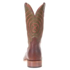 Twisted X Men's Hooey Peanut Distressed 12in. Olive Top Cowboy Boot -Cheap Western Buck Store MHY0028 3