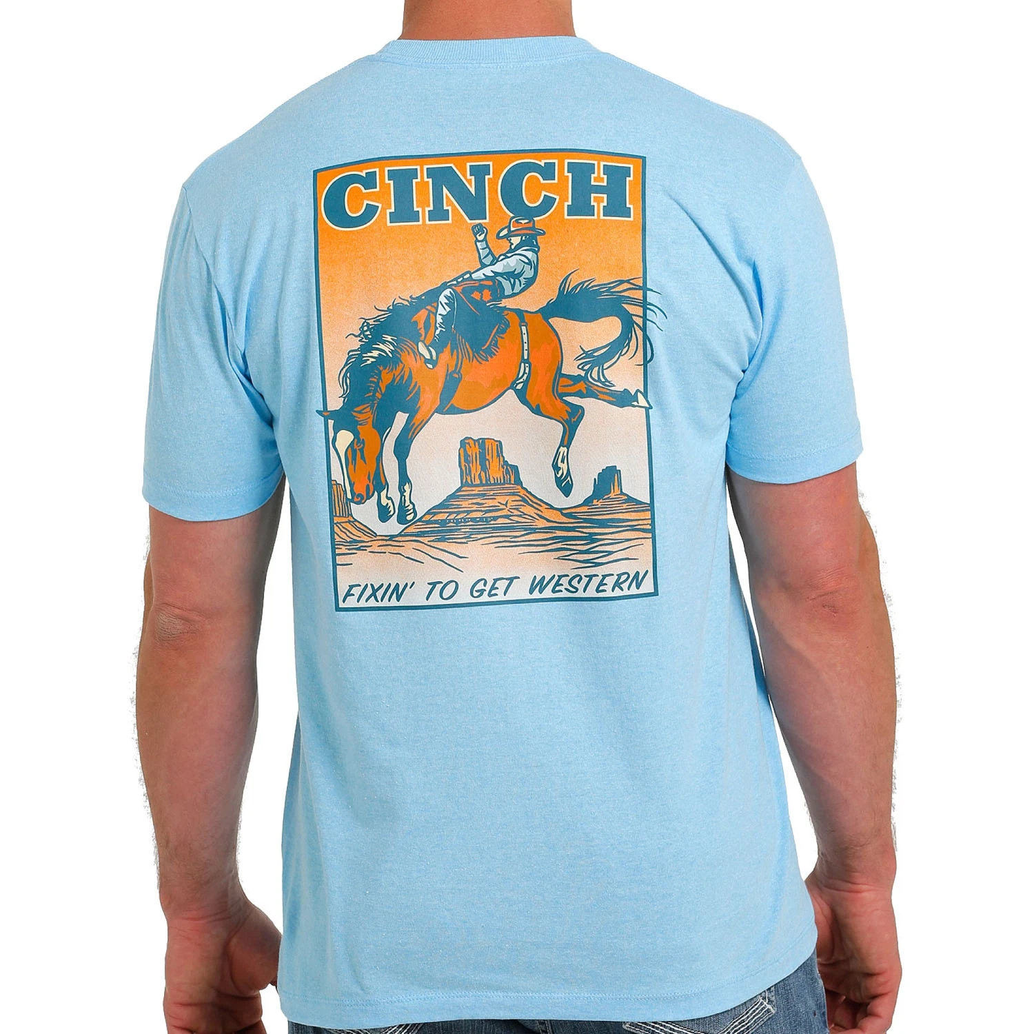 Cinch Men's Fixin' To Get Western Tee 2 Cinch Men's Fixin' To Get Western Tee - Image 2