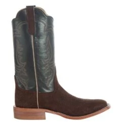 Rios Of Mercedes Men`s Cafe Carpincho 13` Green Luster Top Square Toe Boot -Cheap Western Buck Store R9029 5