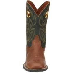 Justin Boots Men's Bowline Whiskey 11in. Stampede Western Cowboy Boots -Cheap Western Buck Store SE7520 04