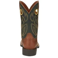 Justin Boots Men's Bowline Whiskey 11in. Stampede Western Cowboy Boots -Cheap Western Buck Store SE7520 05