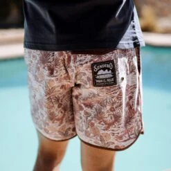 Sendero Provisions Co. Men's Mojave Point Bar Boardshorts -Cheap Western Buck Store SPCT123S11B 4